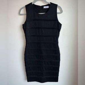 Calvin Klein PEPLUM Woman Fitted Dress 6